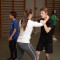 Cours de boxe à la Chapelle Thouarault